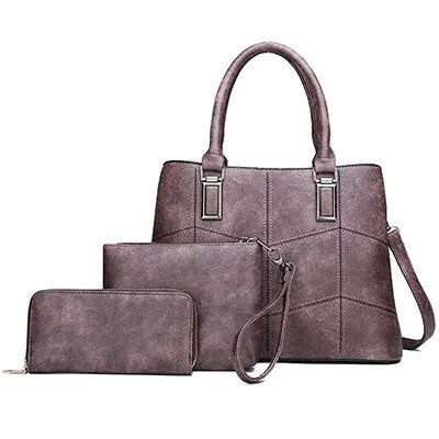 Velora Luxury 3-Piece Handbag Set VELORA