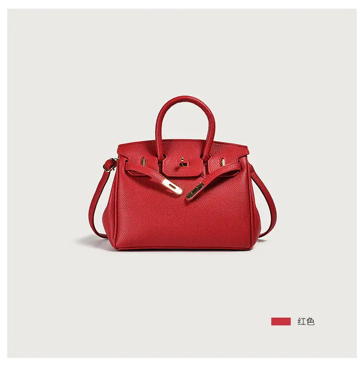 Classic Vegan Leather Top Handle Handbag eprolo