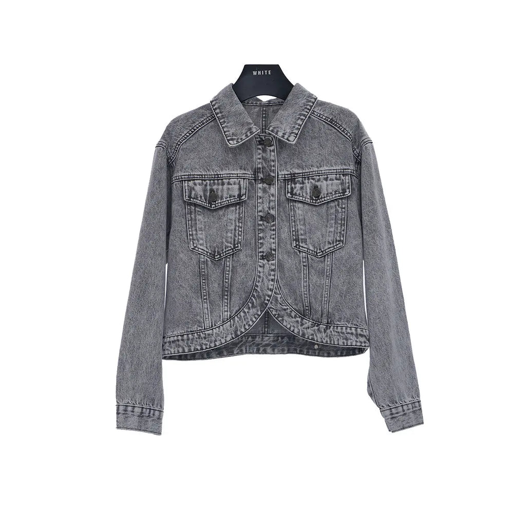 Velora Chic Denim Crop Jacket eprolo