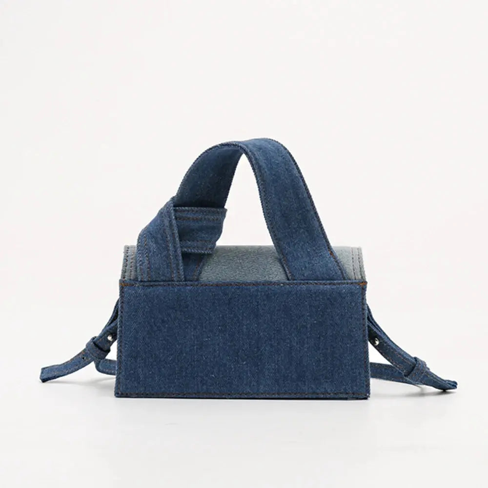 elora Denim Luxe Shoulder Bag eprolo