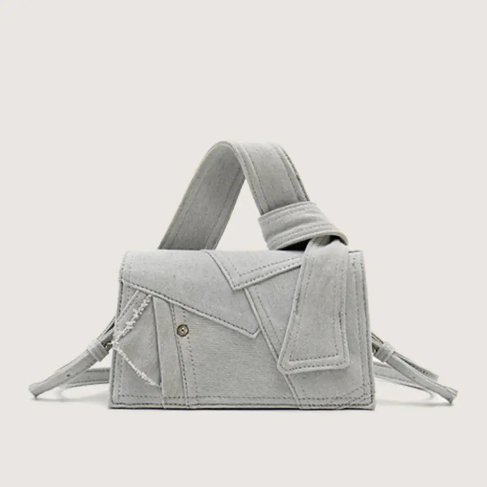 elora Denim Luxe Shoulder Bag eprolo