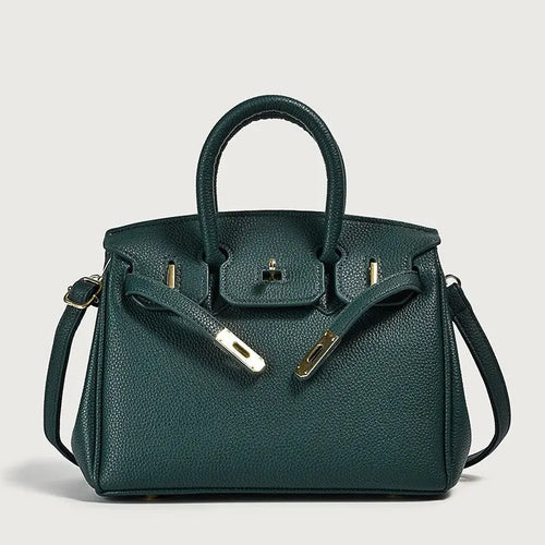 Classic Vegan Leather Top Handle Handbag eprolo