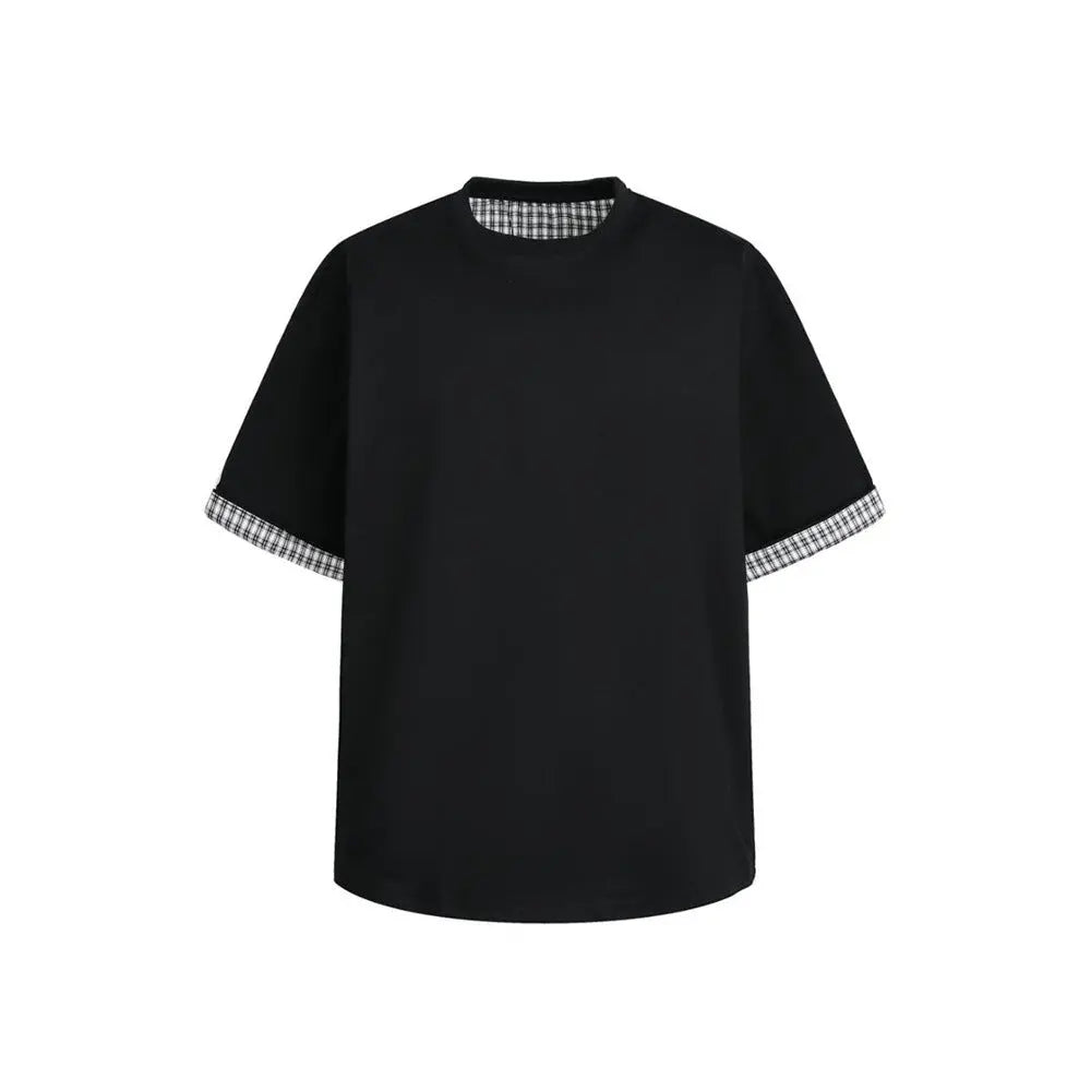 Velora Layered Two-Piece Style T-Shirt – White eprolo