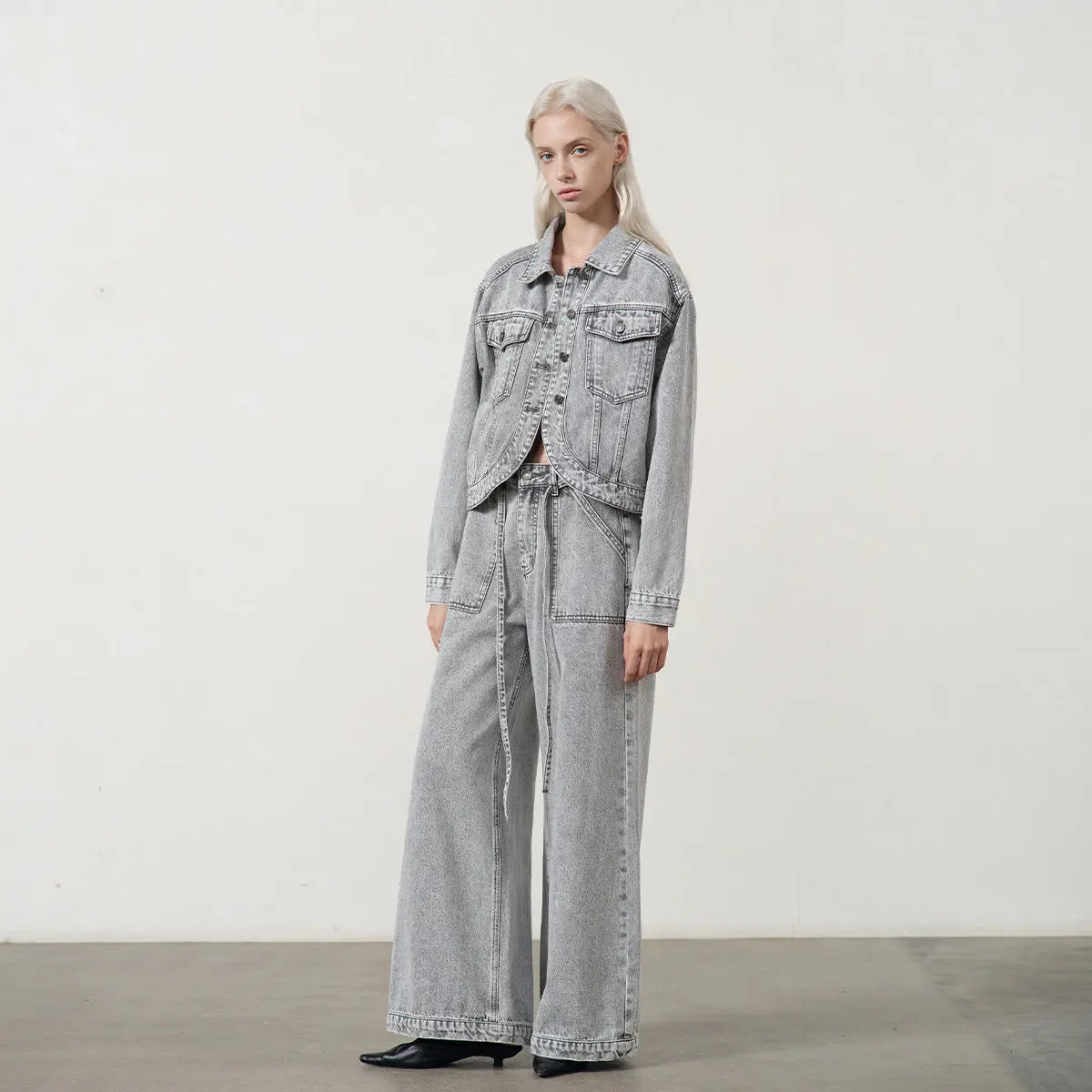 Velora Chic Denim Crop Jacket eprolo