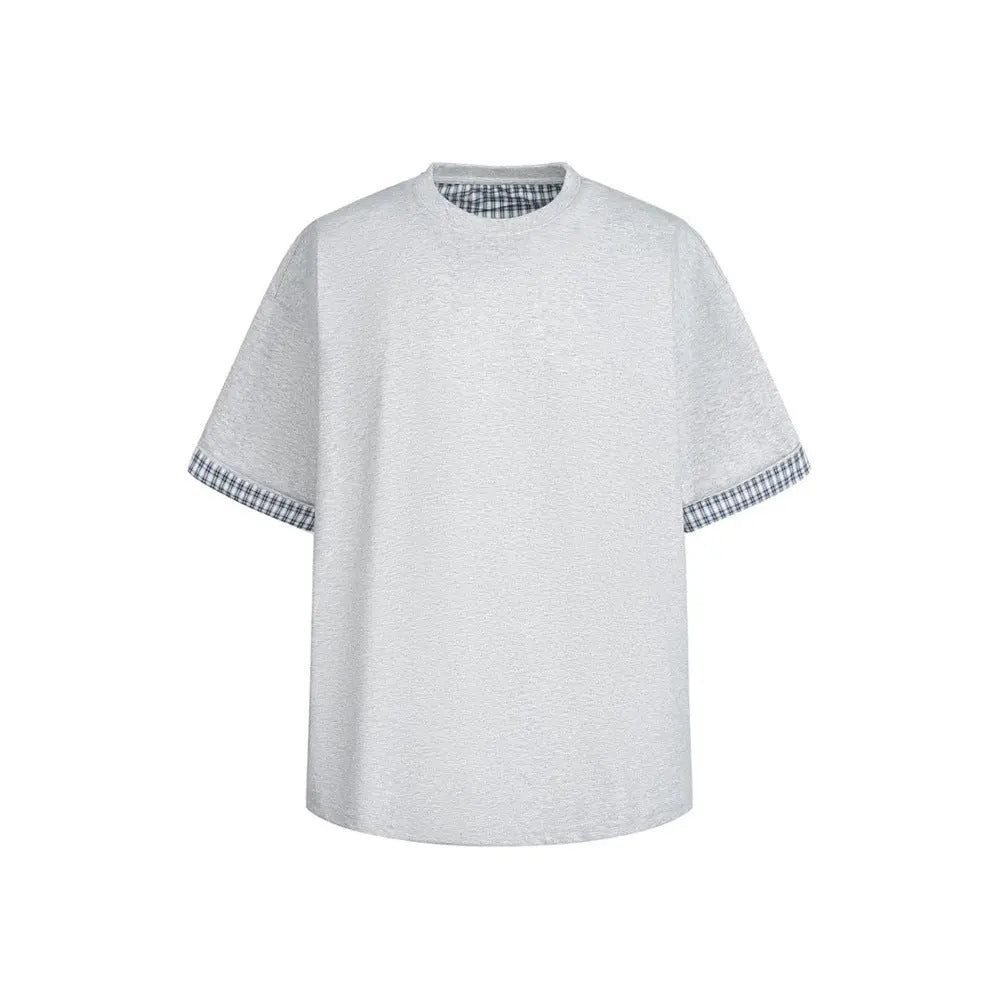 Velora Layered Two-Piece Style T-Shirt – White eprolo