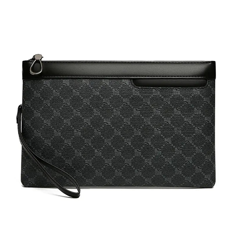 Luxury Leather Clutch Bag - VELORA